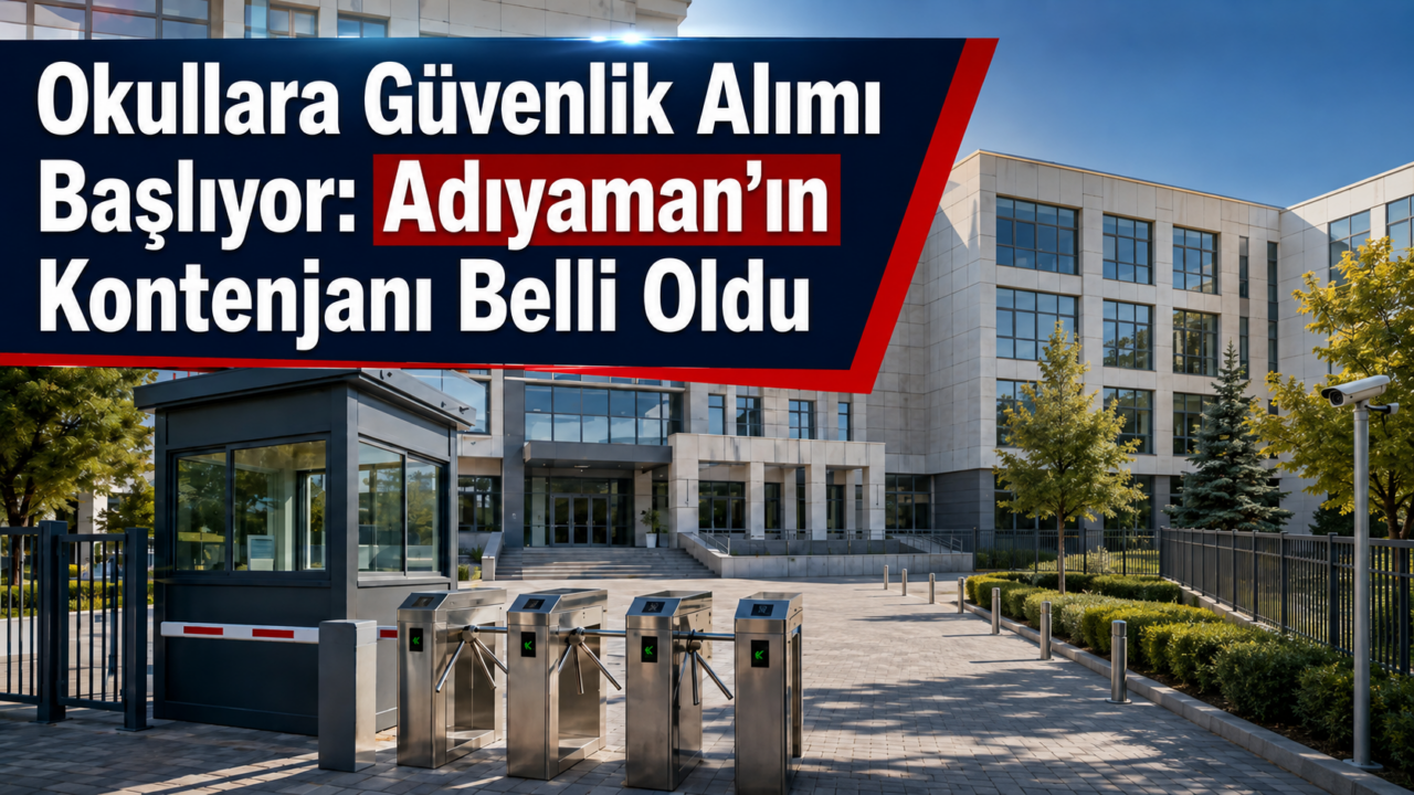 Yeni eğitim öğretim döneminde okullardaki güvenlik önlemlerinin artırılması amacıyla Türkiye