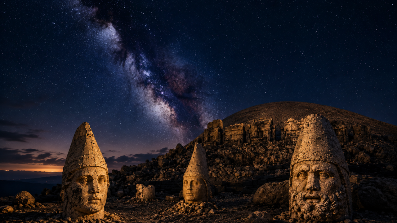 Tarihin Sıfır Noktasında Yıldızlar Altında Zaman Yolculuğu: Nemrut ve Göbeklitepe’de Gece Gözlemi!