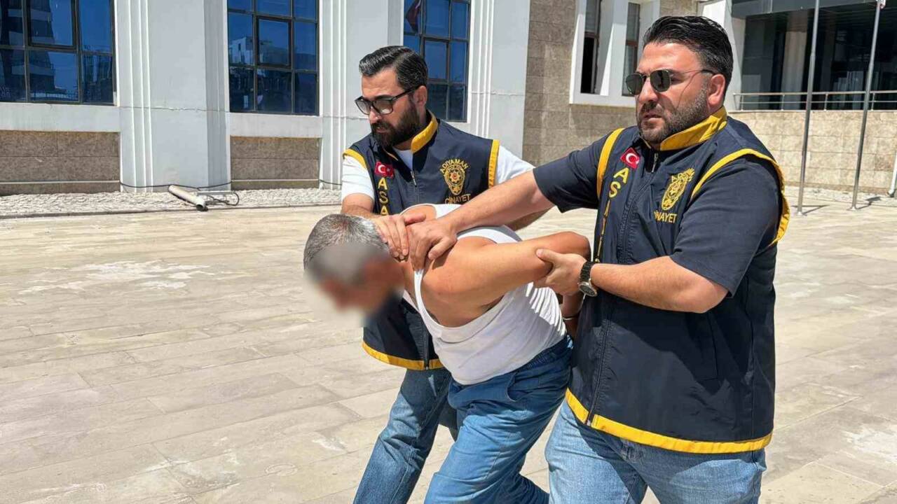 Cinayet zanlısı adliyeye sevk edildi
