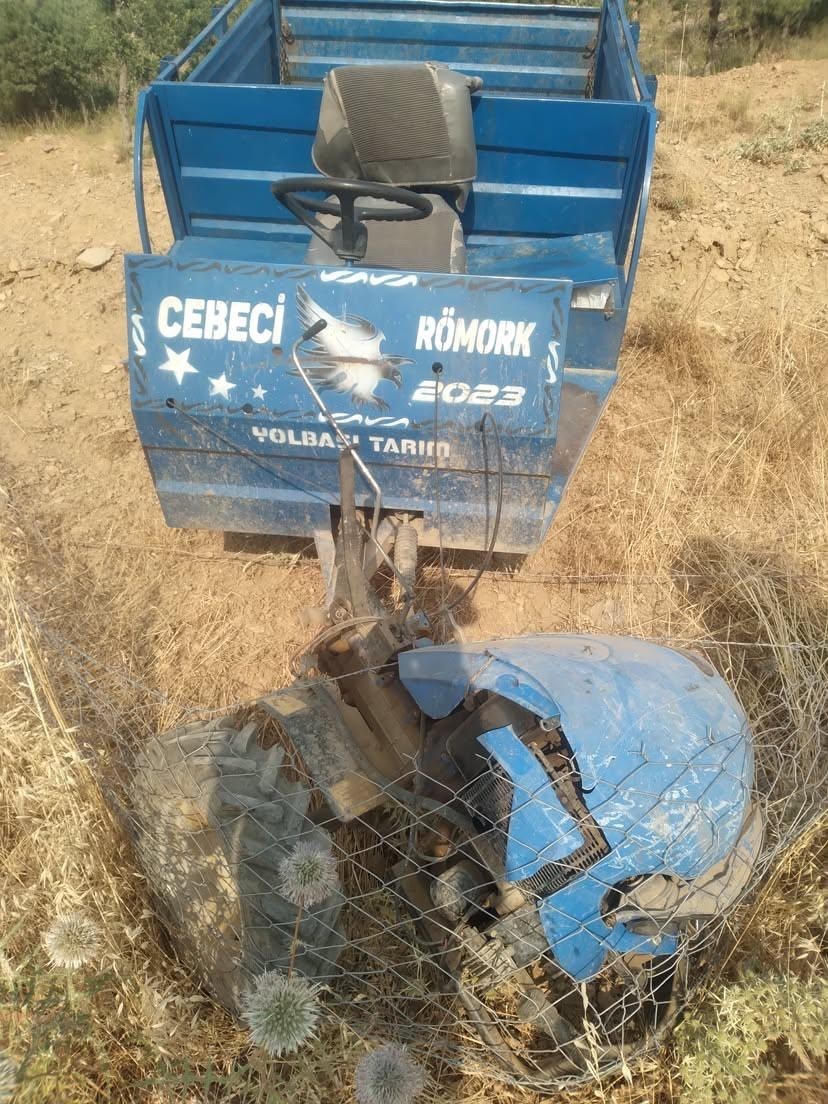 Siirt’in Baykan ilçesinde halk arasında "patpat" olarak bilinen tarım aracının