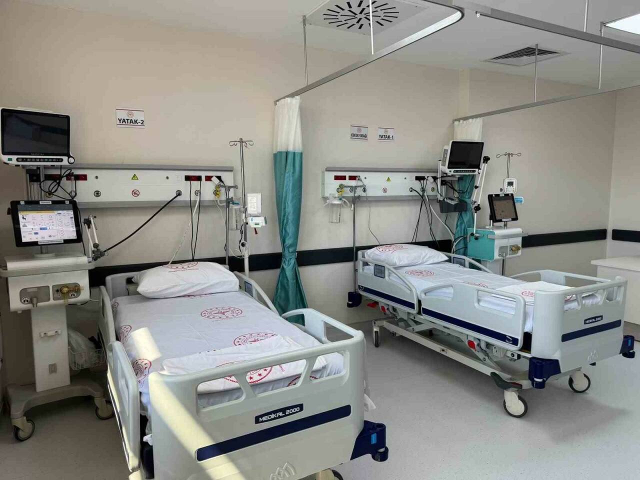 Diyarbakır Gazi Yaşargil Eğitim ve Araştırma Hastanesi’nde yapımı tamamlanan 60