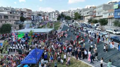 Gaziantep Büyükşehir Belediyesi tarafından Şahinbey ilçesi Vatan Mahallesi’nde yapımı tamamlanan