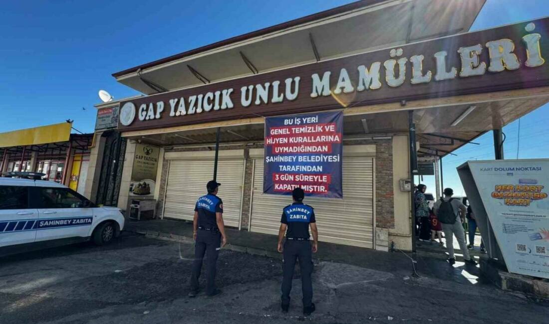 Şahinbey Belediyesi Zabıta Ekipleri, halk sağlığını koruma ve vatandaşın güvenilir