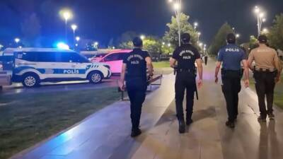 Gaziantep’te polis ekipleri, parklar ve çevresinde olumsuz durumları engellemek amacıyla