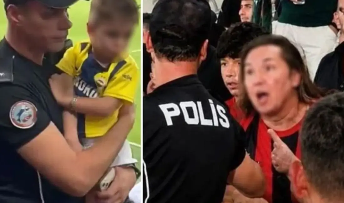 Gençlerbirliği-Fenerbahçe karşılaşmasında küçük bir çocuğun üzerindeki Fenerbahçe formasının çıkarttırılmasıyla ilgili