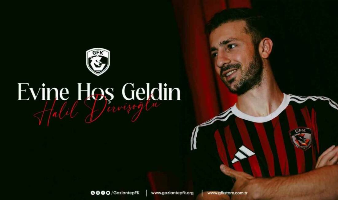 Gaziantep Futbol Kulübü, Galatasaray’dan Halil Dervişoğlu’nu 1 yıl kiralık olarak