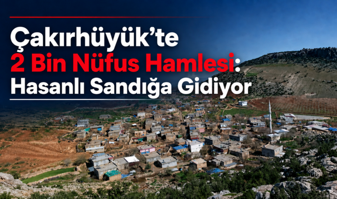2025 nüfus verilerine göre 1.681 kişiyle 2 bin eşiğinin altında