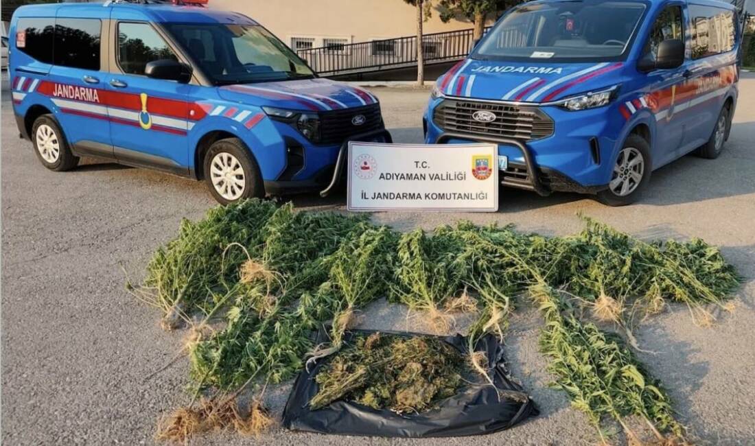 Adıyaman’ın Kahta ilçesinde jandarma ekiplerince düzenlenen operasyonda 1,5 kilogram kubar