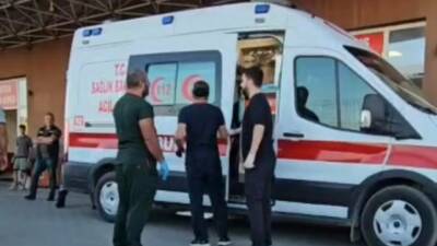 Diyarbakır’ın Ergani ilçesinde motosikletle kamyonetin çarpışması sonucu meydana gelen trafik