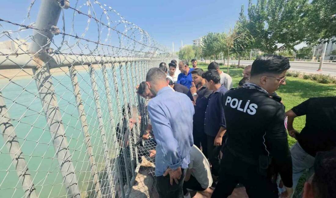 Şanlıurfa’da serinlemek için girdikleri sulama kanalında boğulma tehlikesi geçiren 2