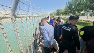 Şanlıurfa’da serinlemek için girdikleri sulama kanalında boğulma tehlikesi geçiren 2