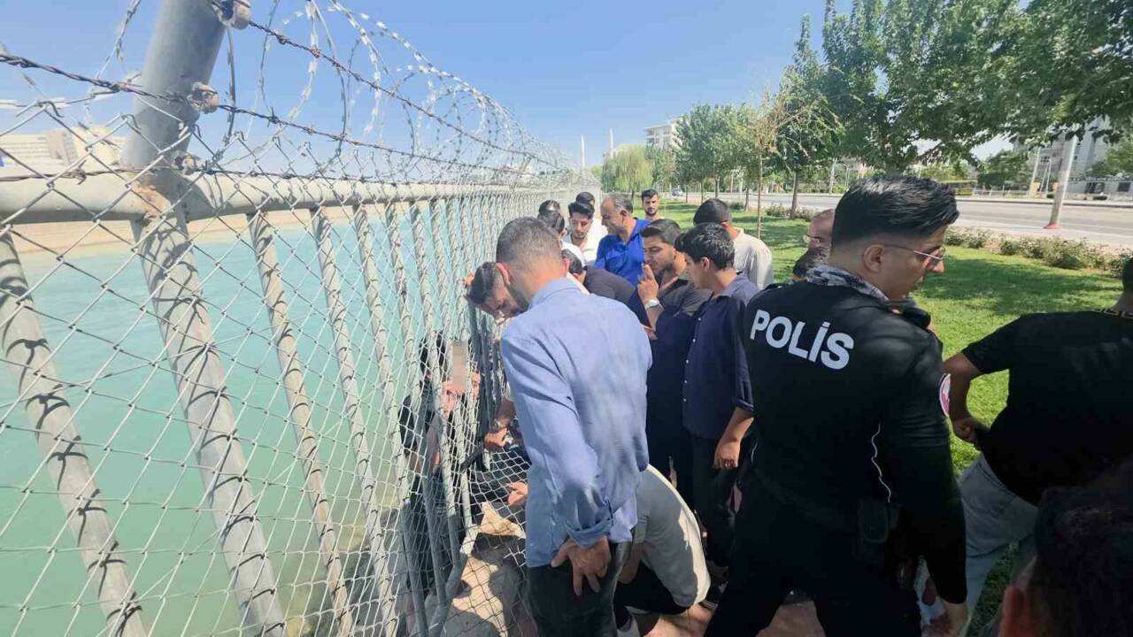Şanlıurfa’da serinlemek için girdikleri sulama kanalında boğulma tehlikesi geçiren 2
