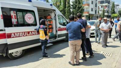 Adıyaman’da minibüs ile motosikletin çarpışması sonucu meydana gelen kazada 2