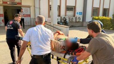 Adıyaman’da, otomobil ile motosikletin çarpışması sonucu meydana gelen feci kazada