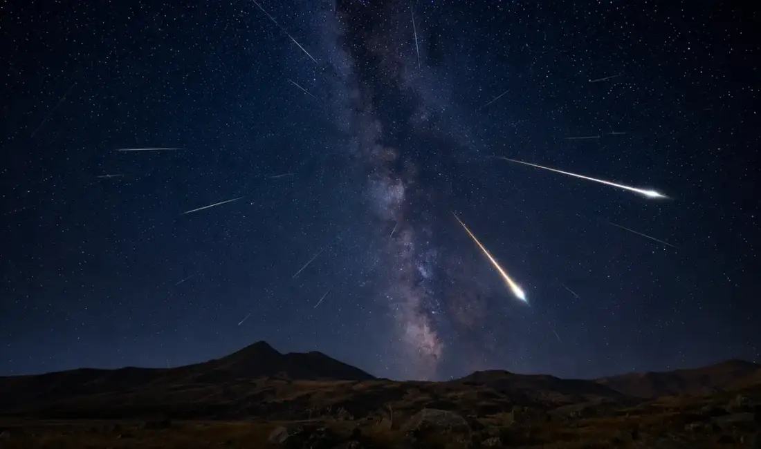 Yılın en dikkat çekici gök olaylarından Perseid meteor yağmuru, 12