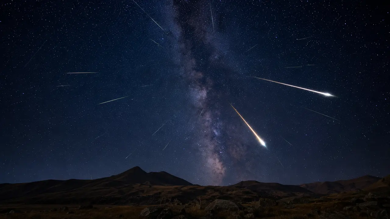 Yılın en dikkat çekici gök olaylarından Perseid meteor yağmuru, 12