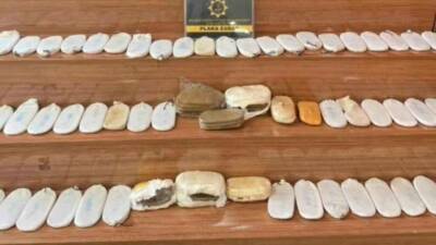 Şanlıurfa’da bir araçta 20 kilo 600 gram esrar ele geçirildi,
