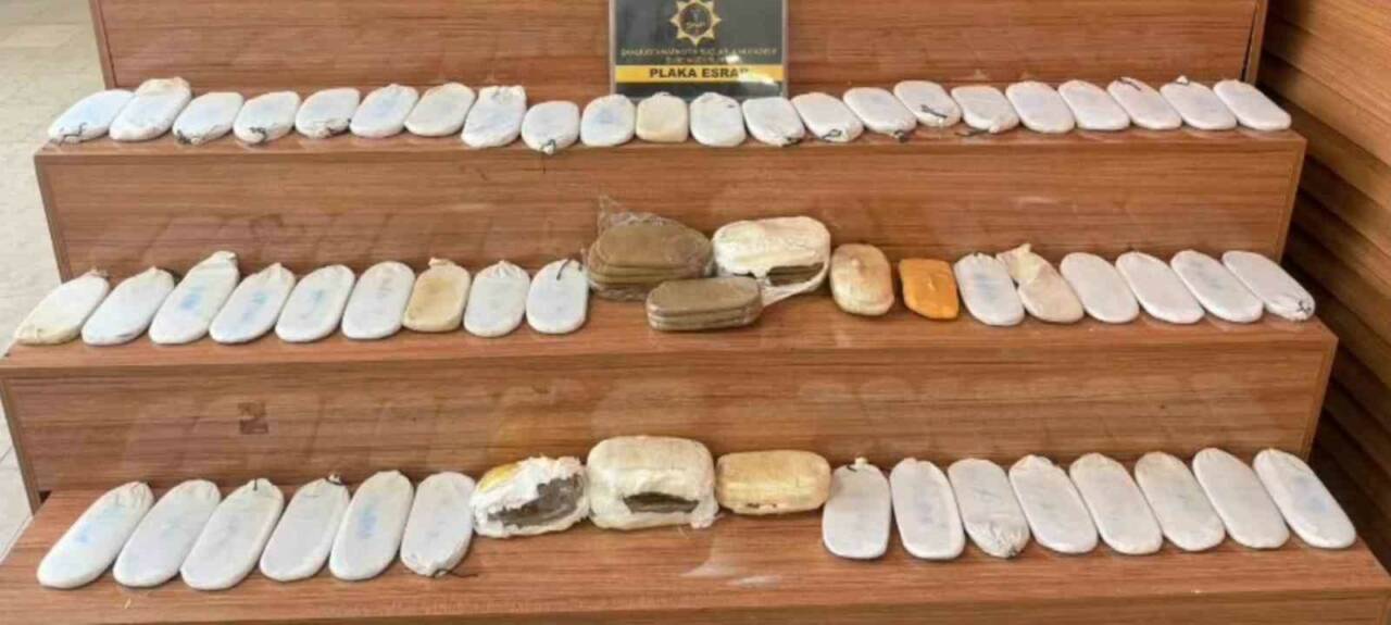 Şanlıurfa’da 20 kilo 600 gram esrar ele geçirildi