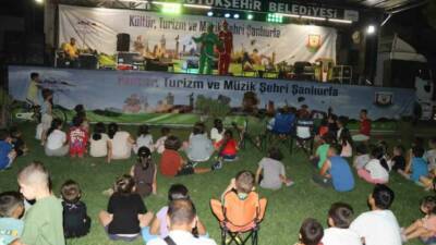 Şanlıurfa Büyükşehir Belediyesi tarafından yaz boyunca kentin farklı noktalarında sürdürülen