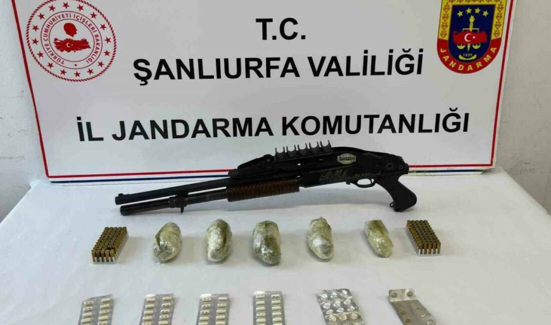 Şanlıurfa’nın Suruç ilçesinde düzenlenen uyuşturucu operasyonunda 479 gram toz esrar,