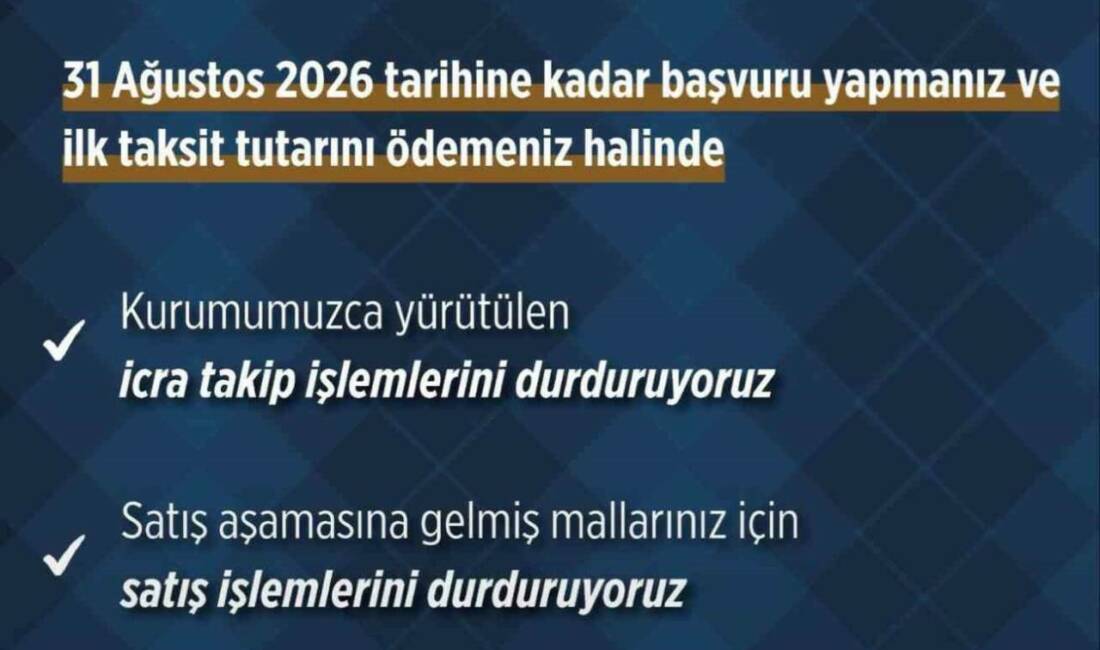 Sosyal Güvenlik Kurumu’nun tecillerinde 31 Ağustos 2026’ya kadar geçerli kolaylıklarda