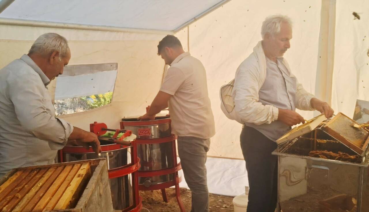 Adıyaman’ın Sincik ilçesinde uzun ve meşakkatli geçen sezonun ardından arıcılar