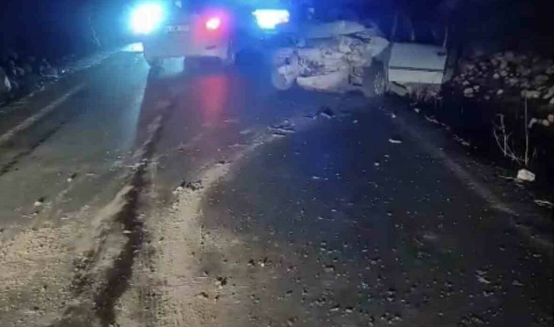 Şanlıurfa’nın Siverek ilçesinde iki otomobilin kafa kafaya çarpışması sonucu meydana