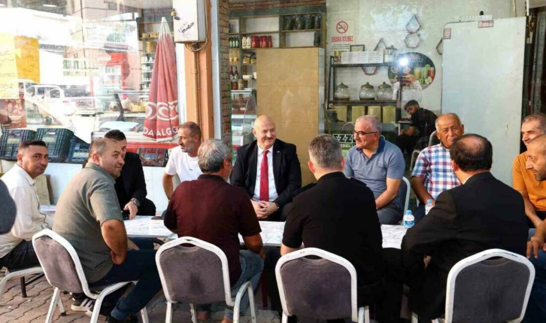 Adıyaman Valisi Abdullah Küçük, kent merkezindeki Gölbaşı Caddesi’nde faaliyet gösteren