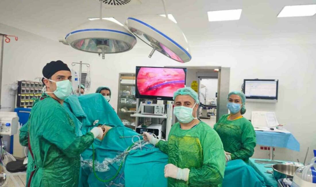 Gazi Yaşargil Eğitim ve Araştırma Hastanesinde, akciğer kanseri ameliyatlarının tümü,